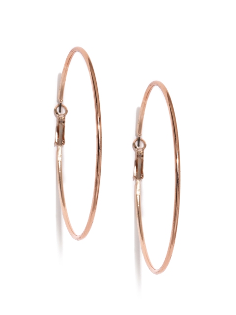 

Accessorize Rose Gold Circular Hoop Earrings