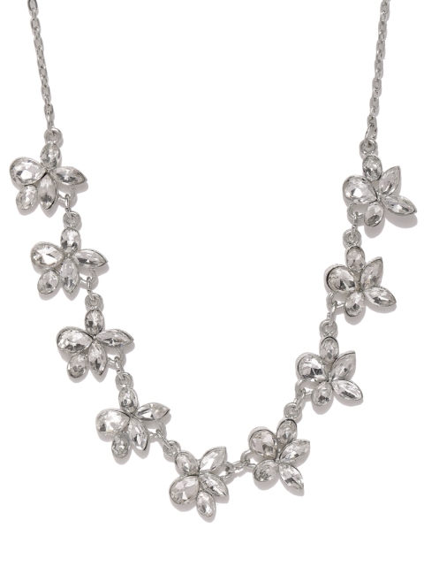 

Accessorize Silver-Toned Embellished Necklace