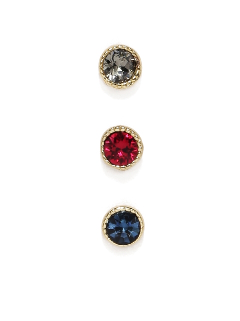 

Accessorize Multicoloured Circular Studs, Multi