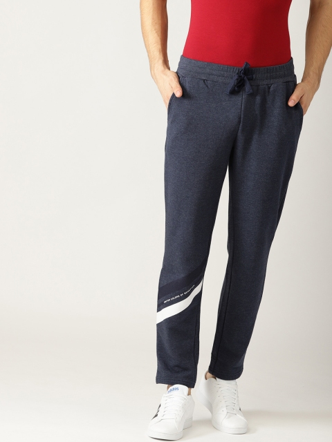 

United Colors of Benetton Navy Solid Track Pants, Navy blue