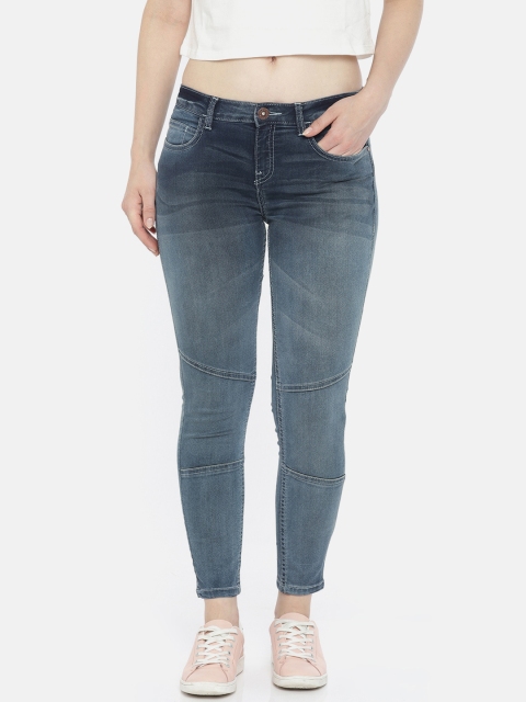 

Jealous 21 Women Blue Hottie Skinny Fit Mid-Rise Clean Look Stretchable Ankle Length Jeans