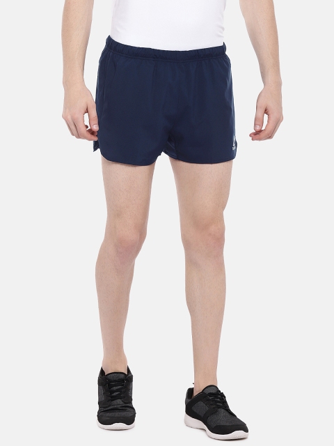 

Reebok Men Navy RE 5 Inch Solid Sports Shorts, Navy blue