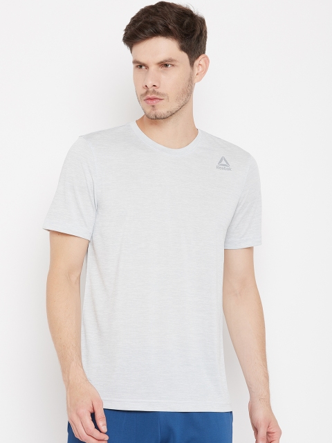 

Reebok Men Grey Solid CT Training Tshirts