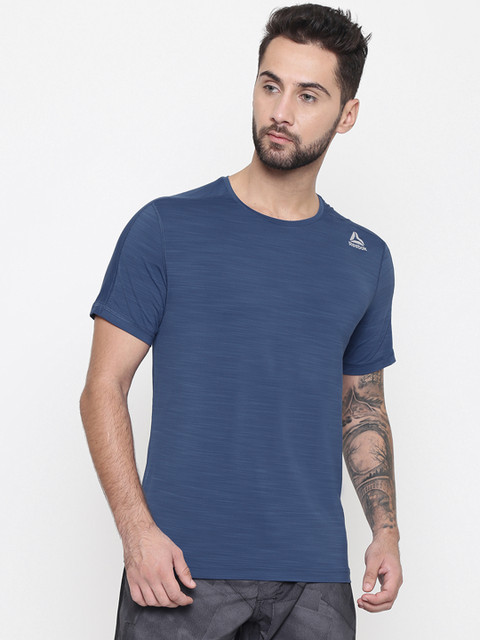 

Reebok Men Teal Blue ACTIVCHILL Move Training T-shirt