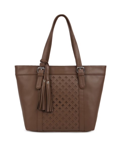 

Toteteca Brown Solid Shoulder Bag