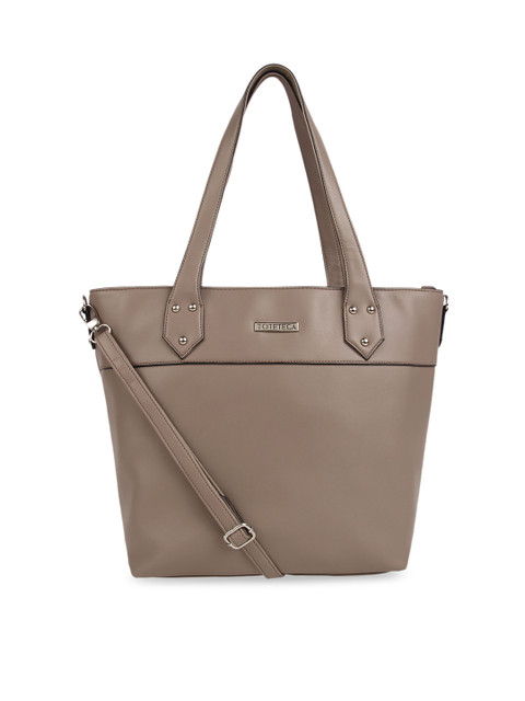 

Toteteca Brown Solid Shoulder Bag