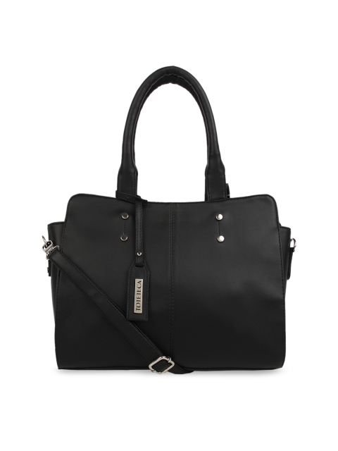

Toteteca Black Solid Handheld Bag