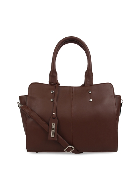 

Toteteca Brown Solid Handheld Bag