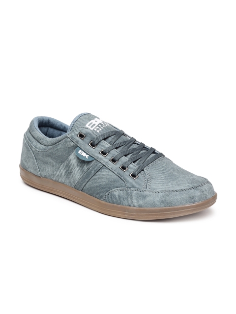 

BRITISH KNIGHTS Men Blue Suede Sneakers