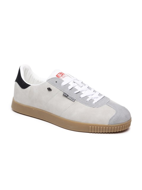 

BRITISH KNIGHTS Men Grey Suede Sneakers