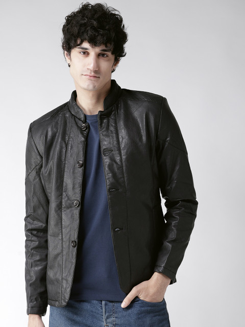 

Fort Collins Men Black Solid Tailored Jacket