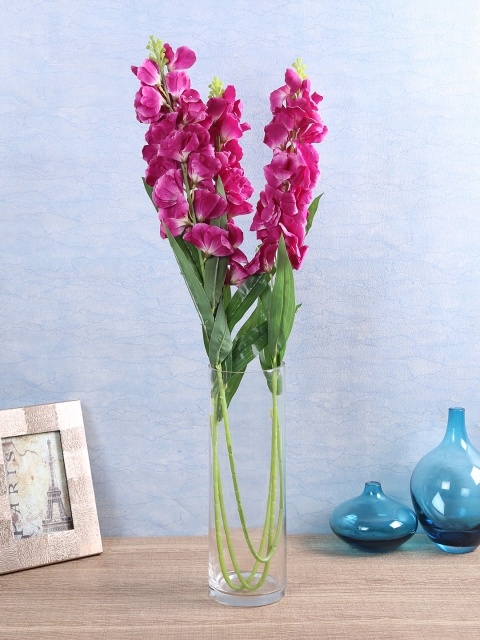 

Fourwalls Set of 4 Purple Artificial Jasmine Flower Stems, Pink