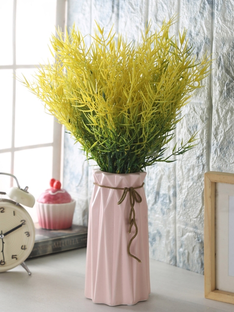 

Fourwalls Set of 5 Green Artificial Plastic Bamboo Bush