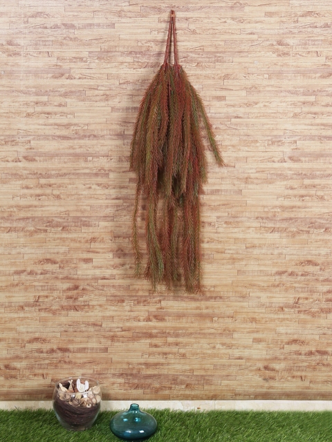 

Fourwalls Green & Brown Set of 2 Artificial Hanging Grass Bunches