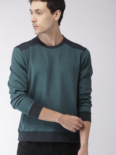 

Arrow Sport Men Blue Solid Sweatshirt
