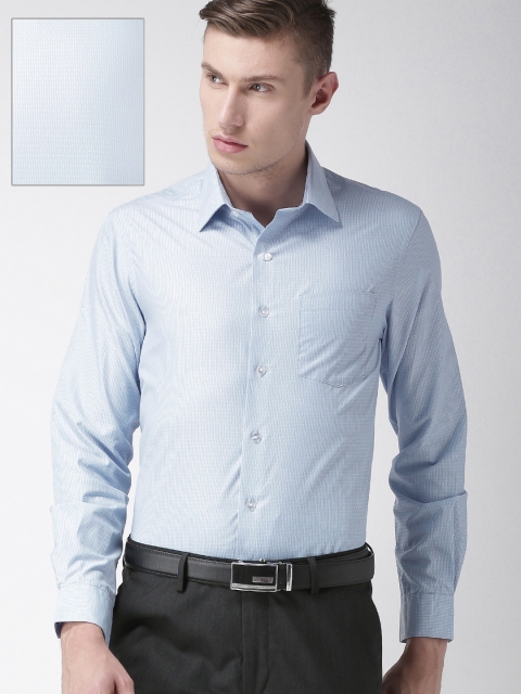 

Arrow Men Blue Slim Fit Striped Formal Shirt