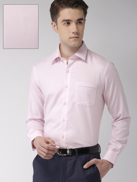 

Arrow Men Pink Slim Fit Solid Formal Shirt