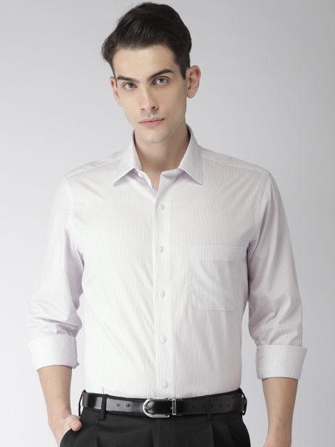 

Arrow Men Pink & White Striped Formal Shirt
