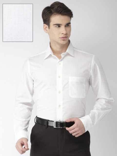 

Arrow Men White Regular Fit Solid Formal Shirt