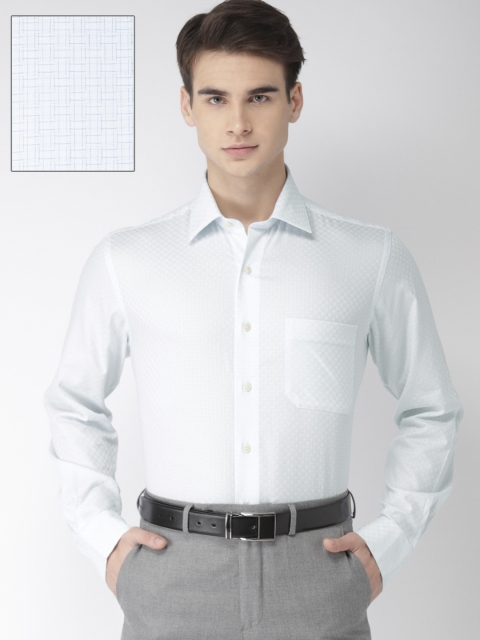 

Arrow Men Blue Regular Fit Printed Casual Shirt
