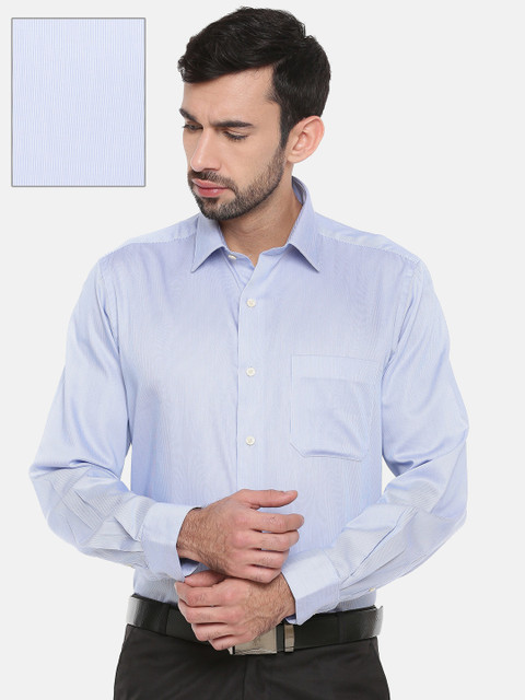 

Arrow Men Blue Regular Fit Striped Casual Shirt