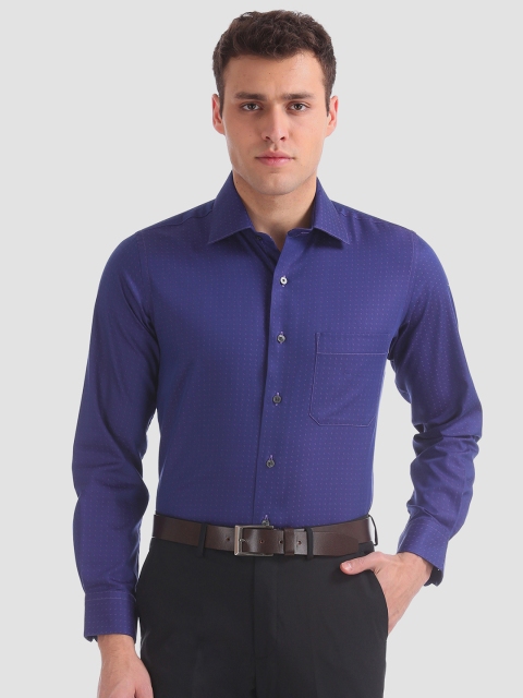 

Arrow Men Blue Regular Fit Printed Casual Shirt