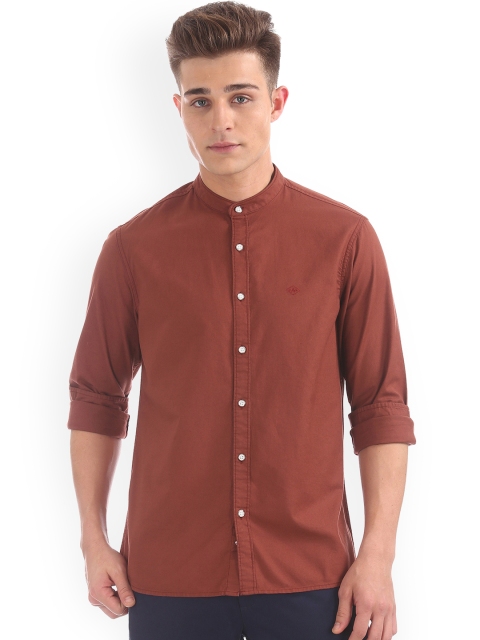 

Arrow Sport Men Brown Slim Fit Solid Casual Shirt
