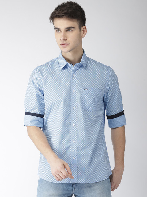 

Arrow Sport Men Blue Slim Fit Printed Casual Shirt