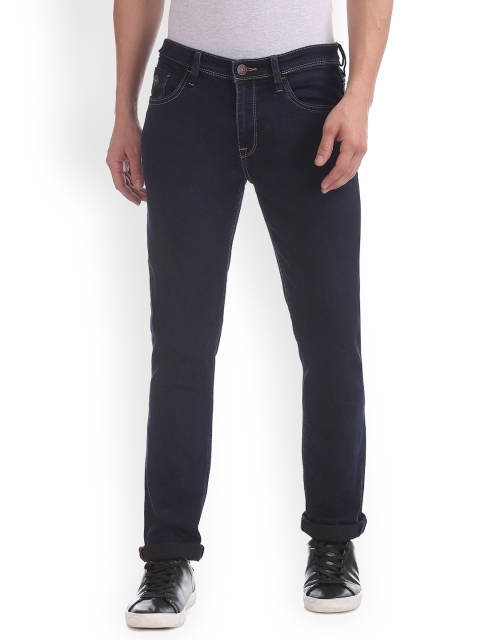 

Arrow Sport Men Navy Blue Slim Fit Mid-Rise Clean Look Stretchable Jeans