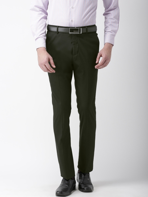 

Arrow Men Black Regular Fit Solid Formal Trousers