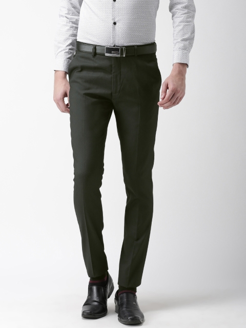 

Arrow Men Black Regular Fit Solid Formal Trousers