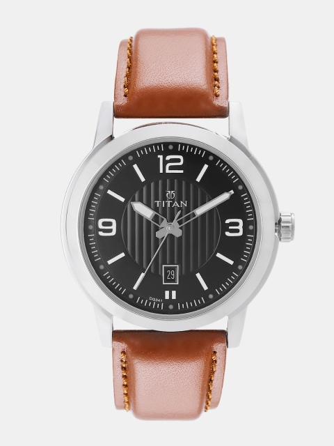 

Titan Men Black Analogue Watch NK1730SL02_OR