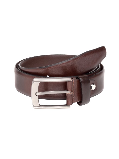 

Teakwood Leathers Men Brown Solid Belt
