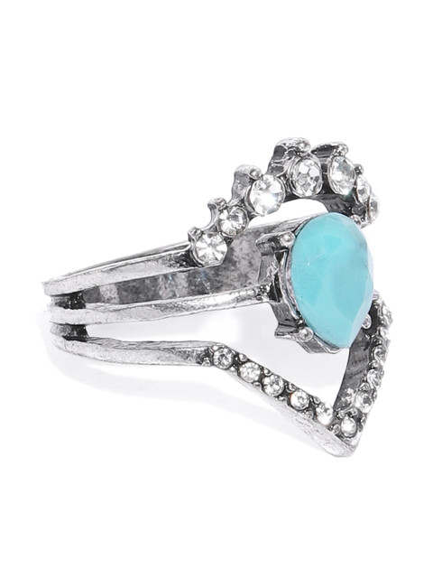 

Accessorize Silver-Toned Finger Ring