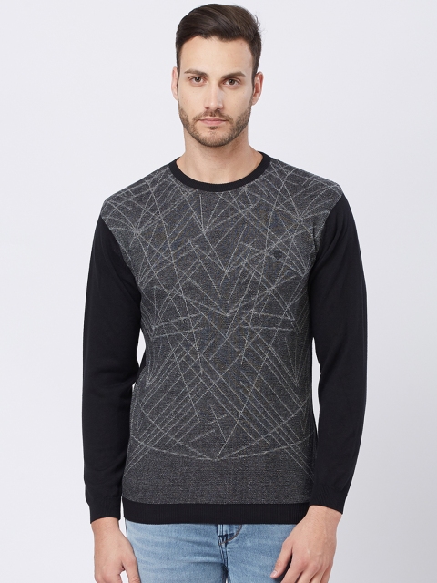 

Killer Men Blue Printed Pullover