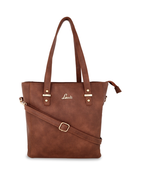 

Lavie Brown Solid Shoulder Bag