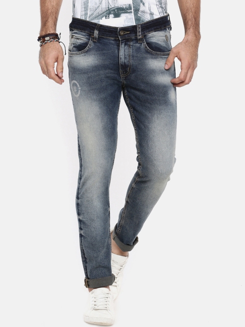

Breakbounce Men Blue Slim Fit Mid-Rise Clean Look Jeans