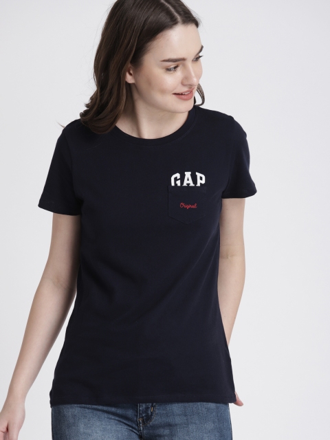 

GAP Women's Navy T-Shirt, Navy blue