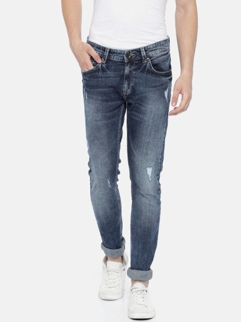 

SPYKAR Men Blue Skinny Fit Low-Rise Low-Distress Jeans