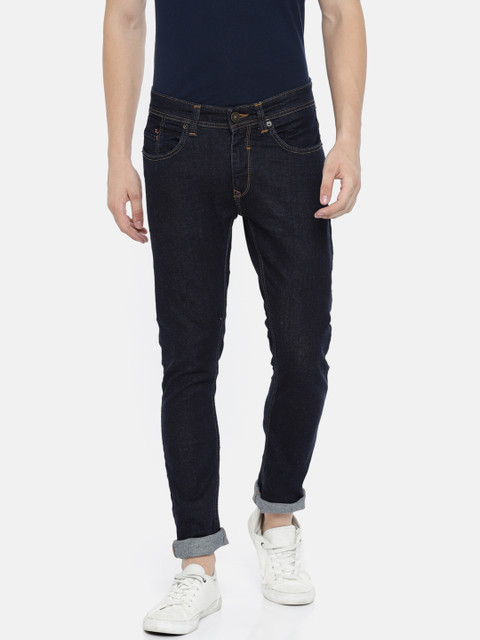 

SPYKAR Men Blue Skinny Fit Low-Rise Clean Look Jeans