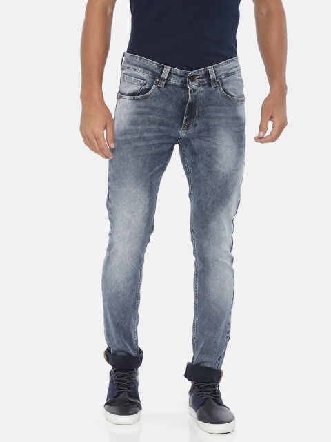 

SPYKAR Men Blue Skinny Fit Low-Rise Clean Look Stretchable Jeans