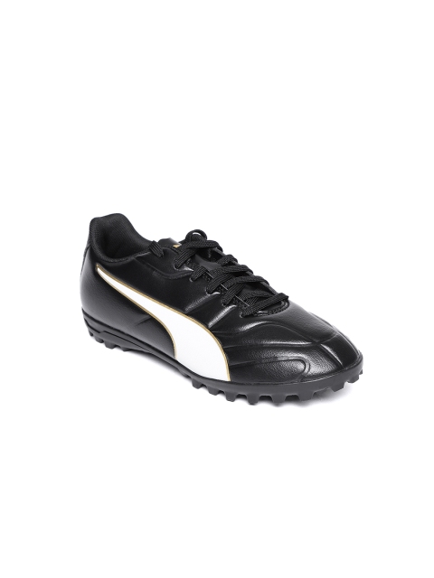 

Puma Boys Black & White Classico C II TT Football Shoes