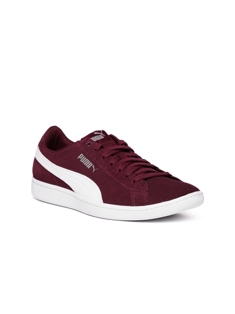 

Puma Women Maroon Vikky Sneakers
