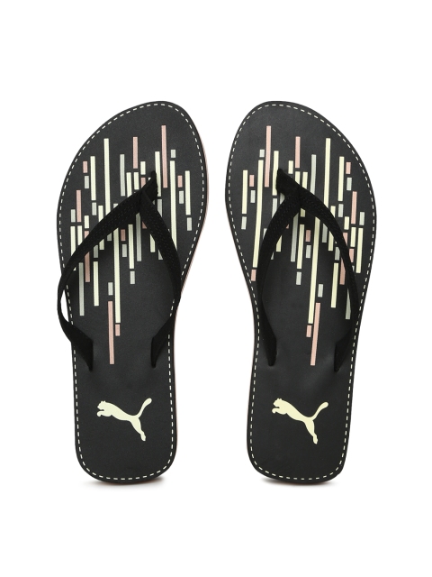 

Puma Women Black Solid Thong Flip-Flops