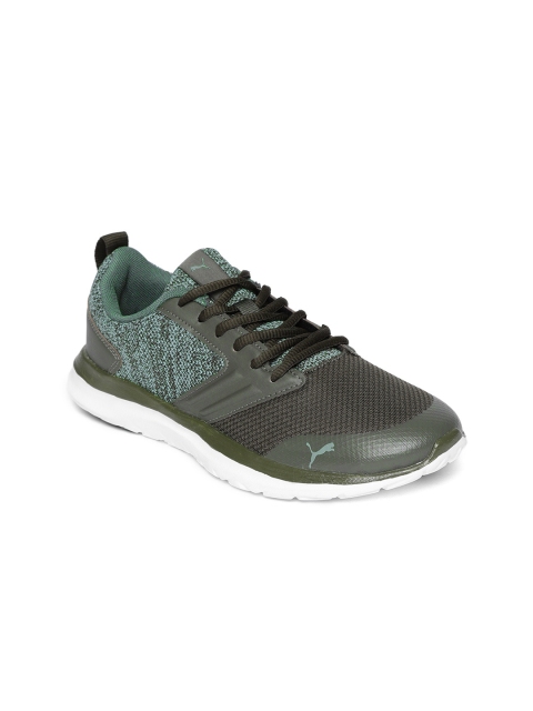 

Puma Men Olive Green Sneakers