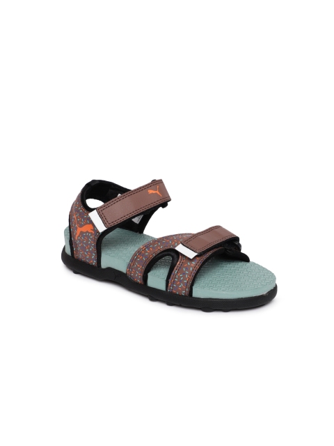 

Puma Kids Brown Techno Cat GU PS Sports Sandals