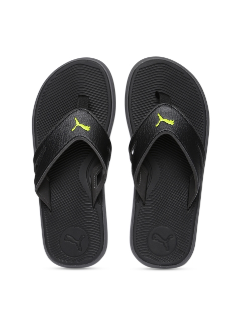 

Puma Men Black Solid Thong Flip-Flops