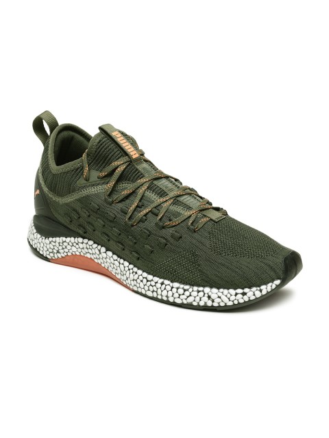 

Puma Men Green Hybrid Runner FUSEFIT Running Shoes