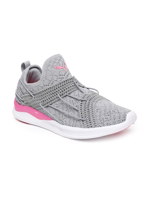 

Puma Women Grey IGNITE Flash Sensua Running Shoes