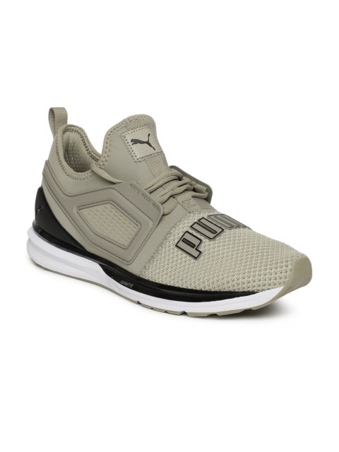

Puma Men Olive IGNITE Limitless 2 Running Shoes, Grey